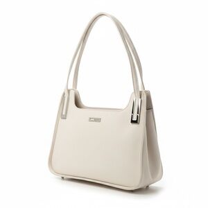 Vintage 1990s Guess Women Purse Shoulder Bag Off White Cream